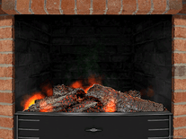 osx fireplace screensaver