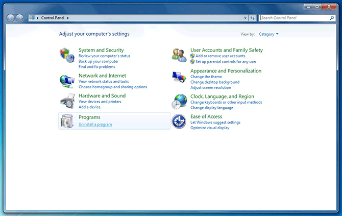 windows 7 disable add ons