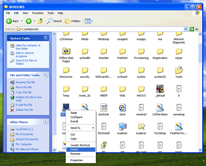 Disable Screensaver Windows Xp Registry