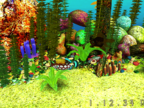 3d marine aquarium time