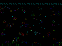 Screenshot of Asciiquarium
