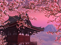 Small screenshot 1 of Blooming Sakura 3D