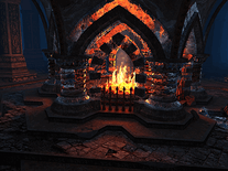 Small screenshot 3 of Crystal Fireplace 3D