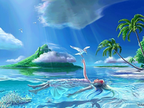 Screenshot of Girl in Paradise