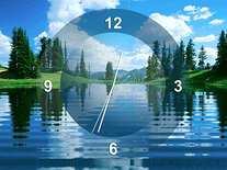 Screenshot of Lake Clock