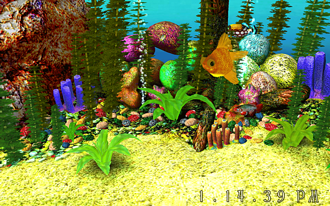 3D Aquarium Screensaver for Windows - Screensavers Planet