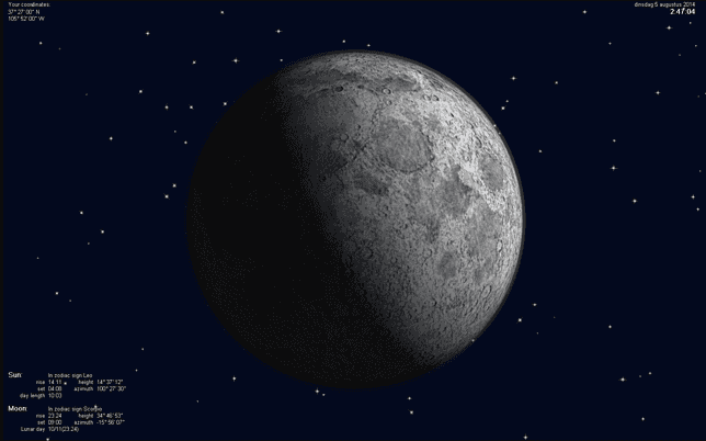 Actual Moon Screensaver for Windows - Screensavers Planet