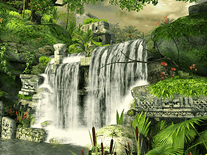 Small screenshot 3 of Mayan Waterfall 3D