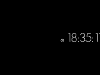 Minimal Clock Screensaver for Mac - Screensavers Planet