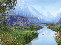 Screenshot of Mountain River