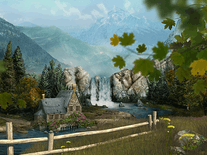 Screenshot of Mountain Waterfall