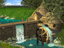 Small screenshot 1 of Watermill by Waterfall