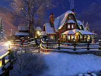 Small screenshot 1 of White Christmas 3D